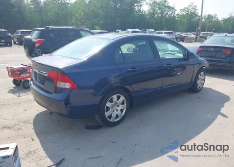 2010 Honda Civic Lx из США, поврежденный, VIN 2HGFA1F56AH580031